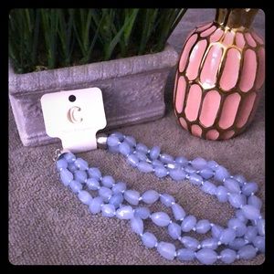 Blue 3-tiered Necklace